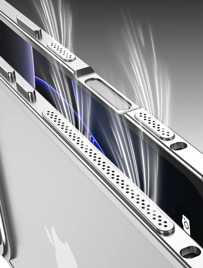 Ultra - Metal Frame Snap Case with Matte Back For iPhone